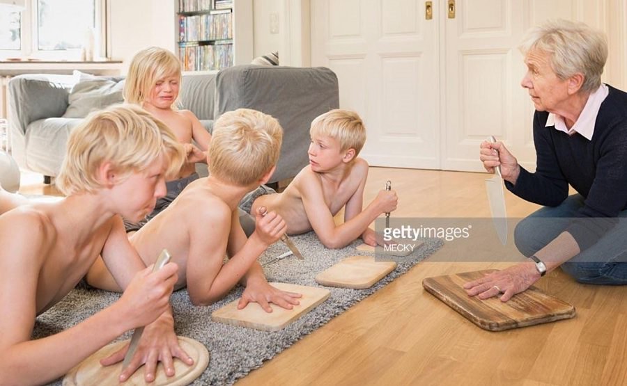 Watch family orgy online