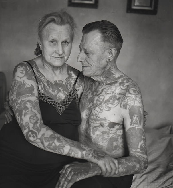 These Old People with Tattoos Proves that Body Art look Cool on Old Age Skin too
