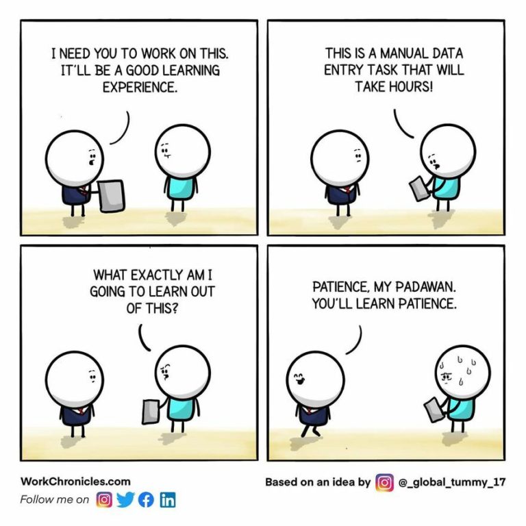 Work Reflection Comics Hilariously Relatable Comics About Office and Work by Work Chronicles