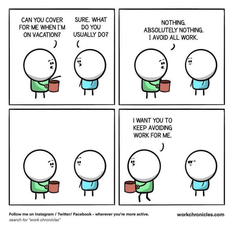 Work Reflection Comics Hilariously Relatable Comics About Office and Work by Work Chronicles
