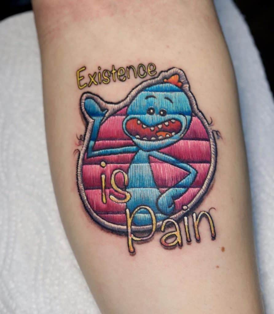 Embroidery Tattoos: Stunning Vibrant Body Art that Look like Sewn into the Skin