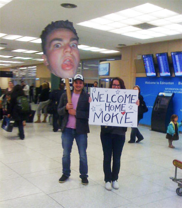 How i welcomed my brother home at the airport after a year at university