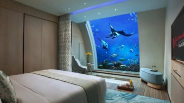 Underwater hotels around the world