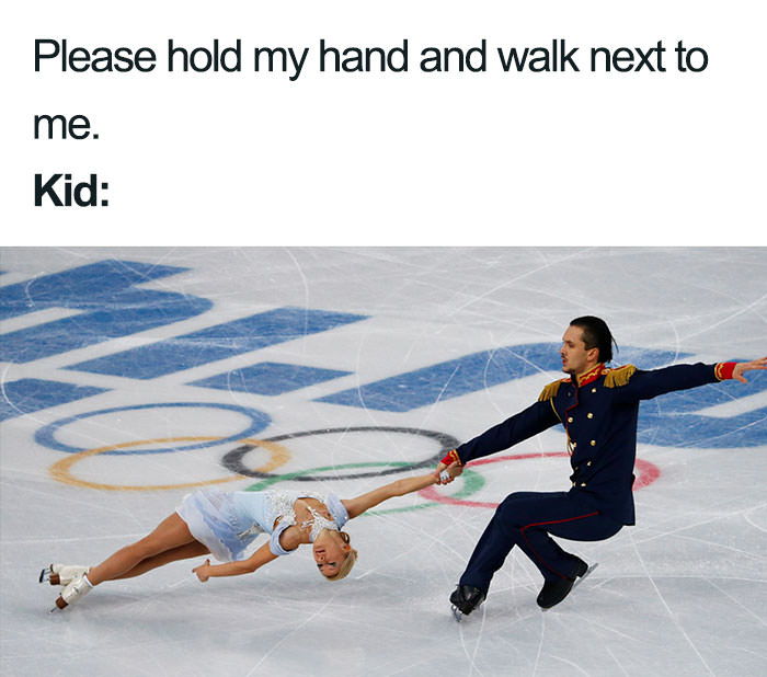 Hold my hand, please