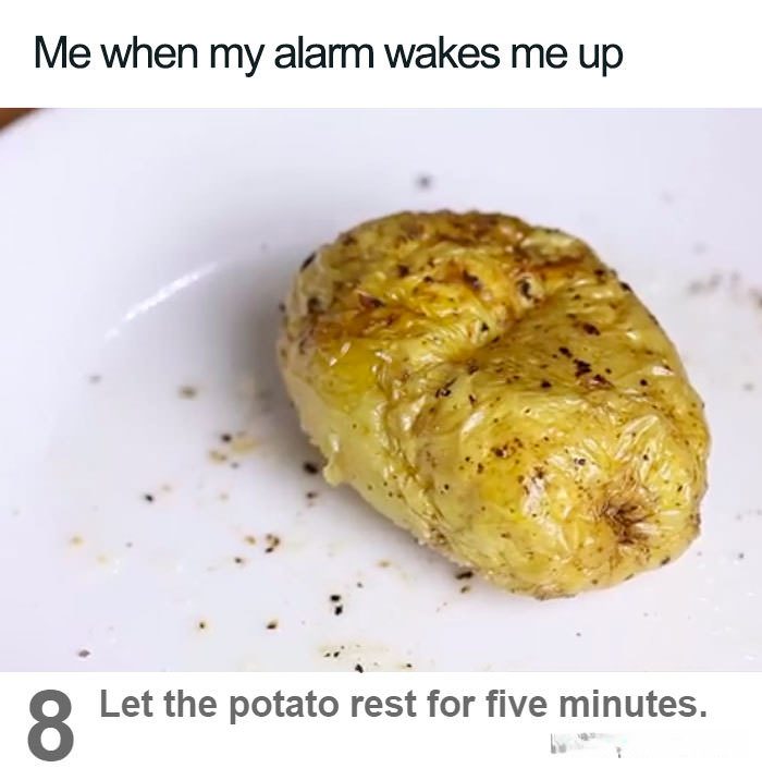 Resting potato