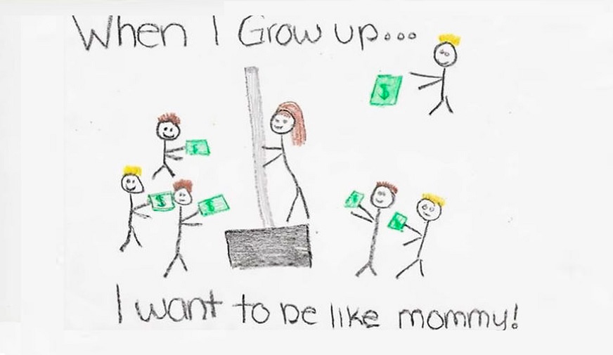 Funny kids drawings