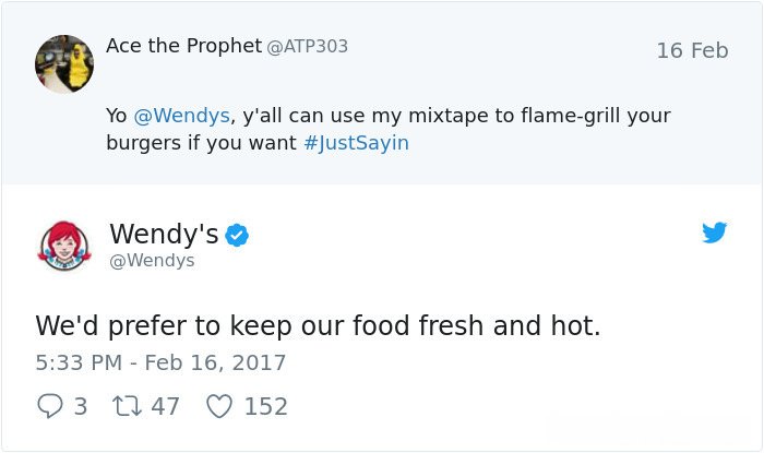 Wendy's twitter troll