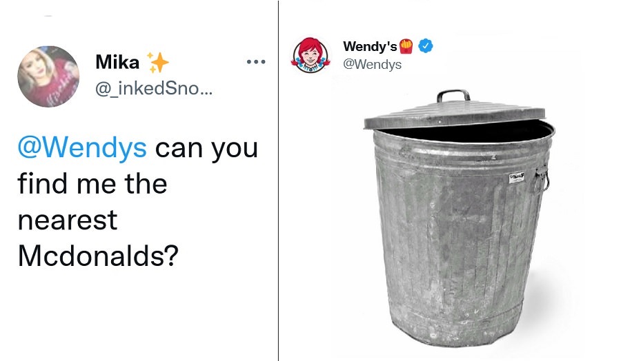 Hilarious and Savage Twitter Roasts by Wendy's That Won the Internet