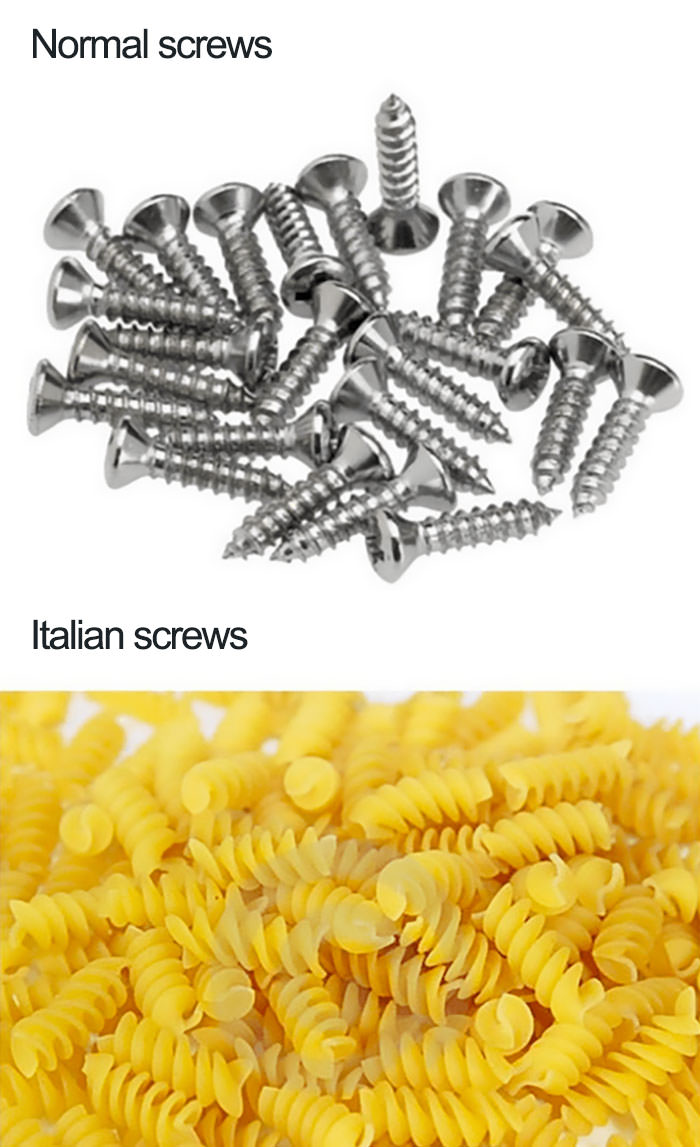 Italian screws