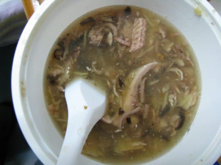 Snake soup (China)