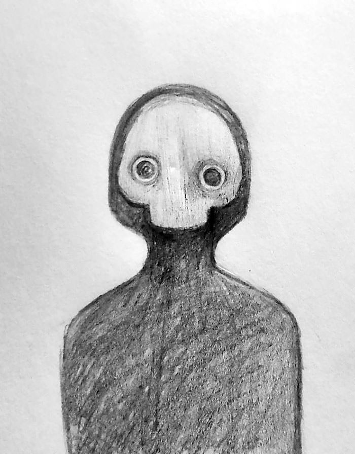 Say hi to this unsettling little fella who popped up in my dreams last night