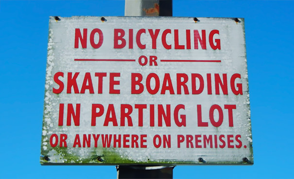 What is allowed in "parting" lot then