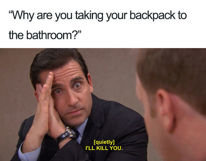 Bathroom trip