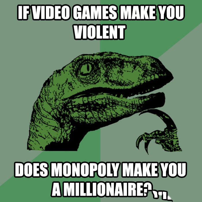 Hilariously Genius Memes That Disprove the Idea that Video Games Cause Violence