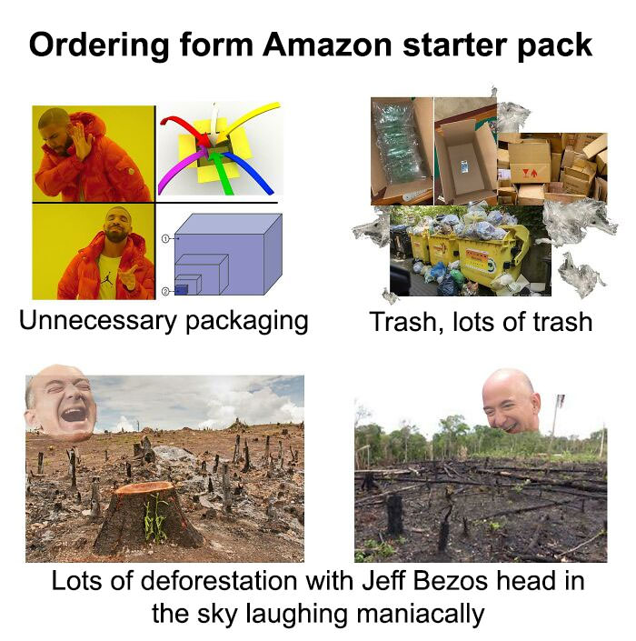 Ordering from amazon starter pack
