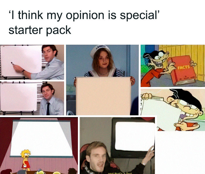 Creative and Funny Starter Pack Memes That Perfectly Sum Up Everything