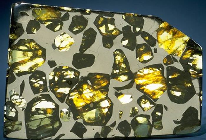 Esquel Pallasite Meteorite - only comes from space