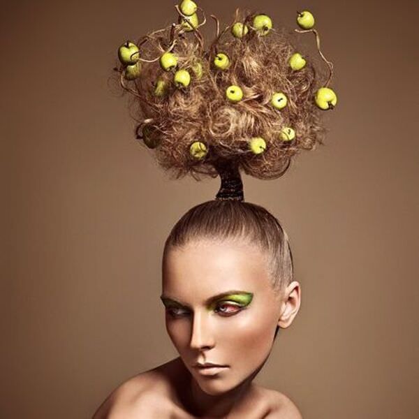 Apple tree hairstyle