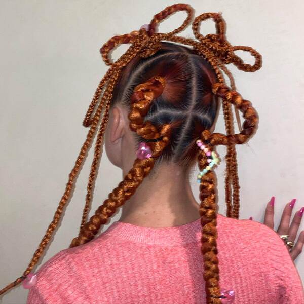 Crazy braids hairstyles
