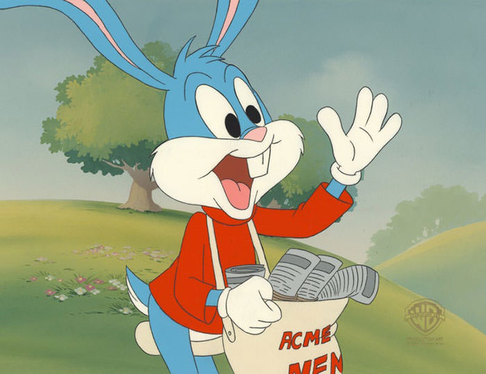 Buster bunny from Tiny Toon Adventures