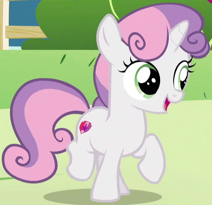 Sweetie belle from My Little Pony