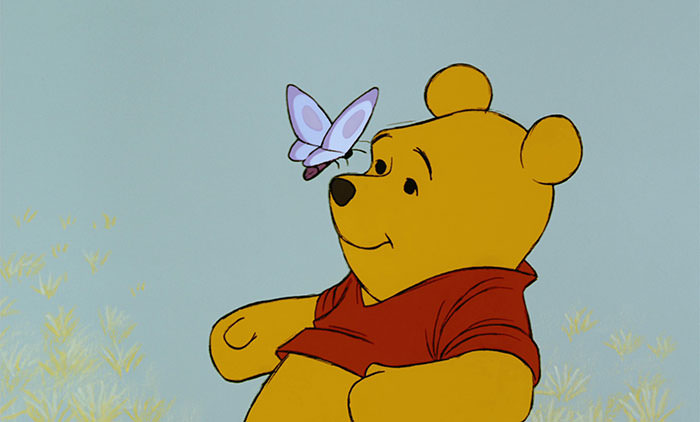 Winnie the pooh from The Many Adventures of Winnie The Pooh