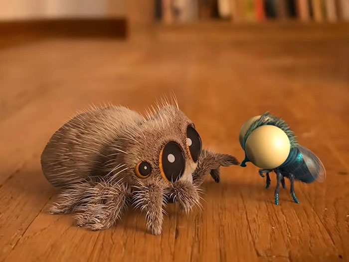 Lucas the spider from Lucas The Spider