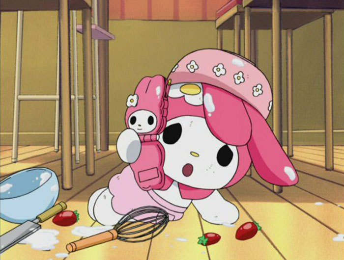 My melody from Hello Kitty