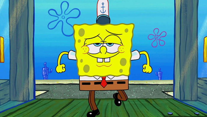 SpongeBob squarepants from SpongeBob Squarepants