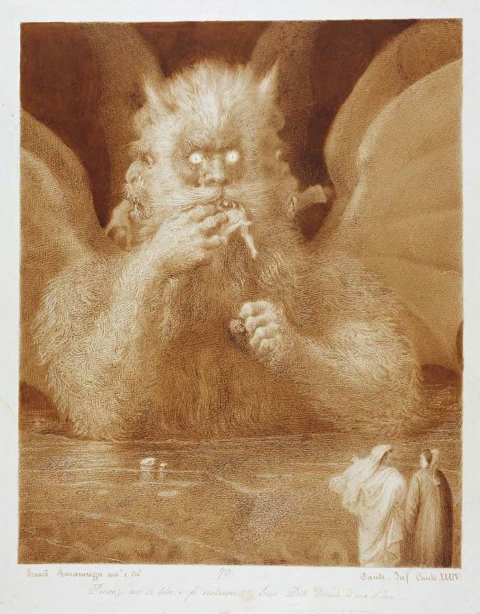 Lucifero by Francesco Scaramuzza, 19th Century