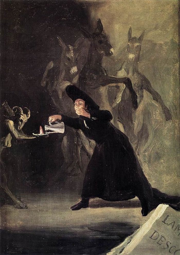 The Bewitched Man by Francisco de Goya, 1798