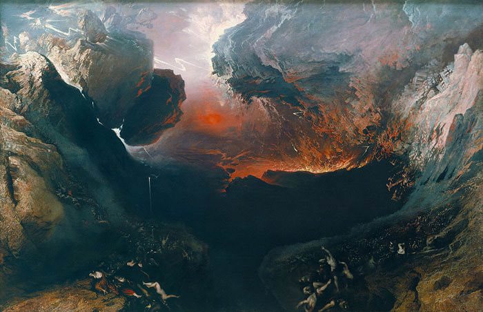 The Great Day of his Wrath by John Martin, 1851