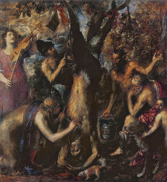 The Flaying Of Marsyas, 1576