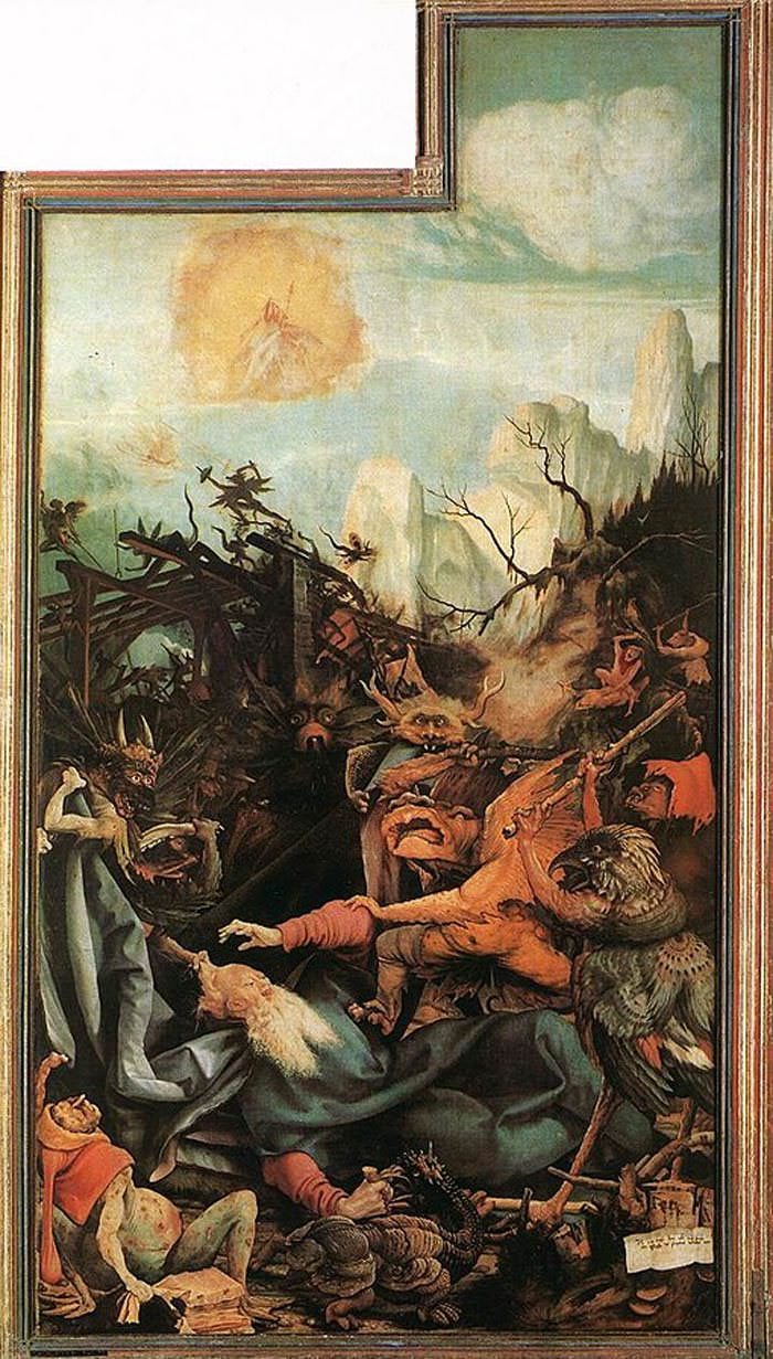 The Temptation Of St Anthony by Matthias Grünewald, 1521