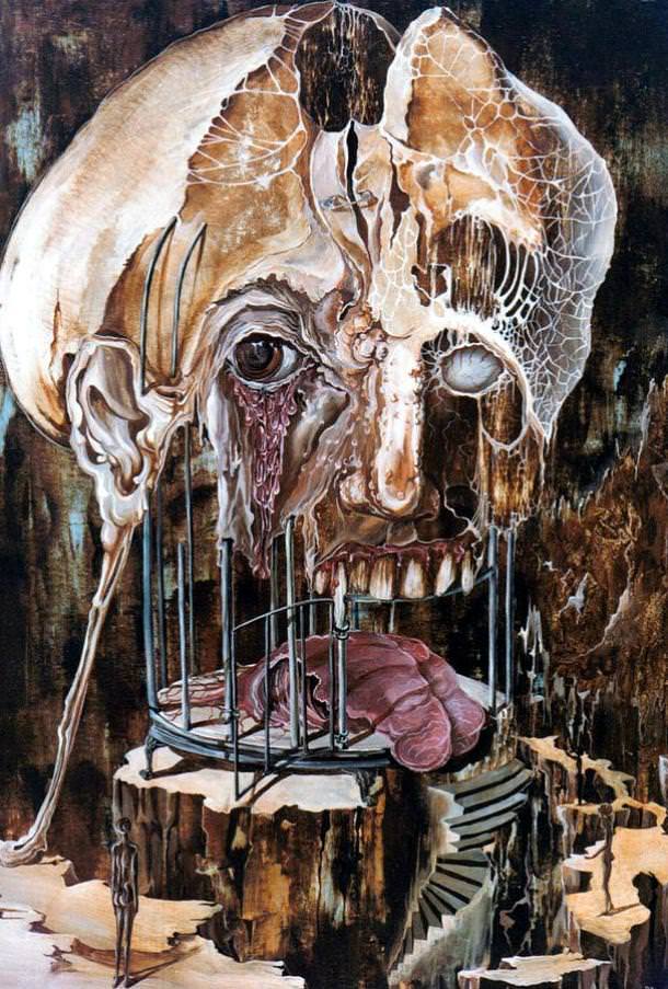 Deterioration of Mind Over Matter by Otto Rapp, 1973