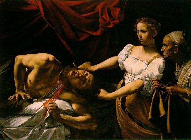 Judith Beheading Holofernes by Caravaggio, 1599
