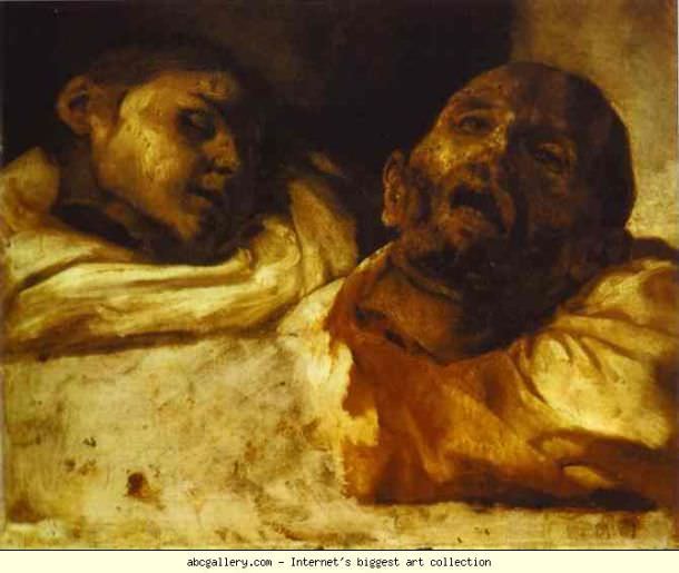 Heads Severed by Theodore Gericault, 1818