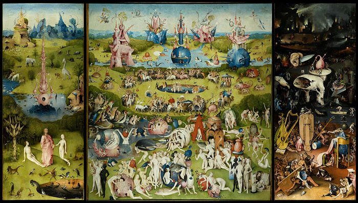 The Garden of Earthly Delights, Hieronymus Bosch, 1505