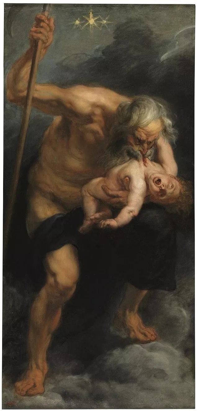 Saturn Devouring His Son by Peter Paul Rubens