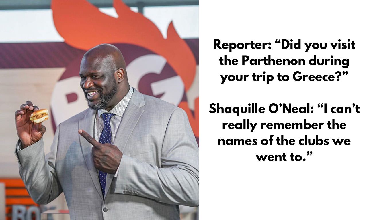 Shaquille o’neal