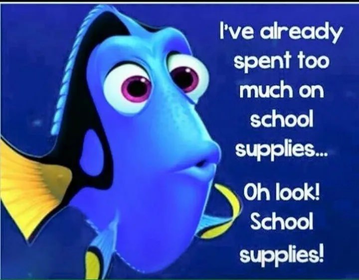 Gotta love school supplies…and elementary teacher memes.