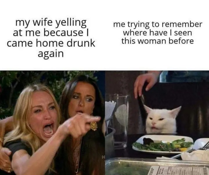 Oh no! We're almost at the end of memes about wives...