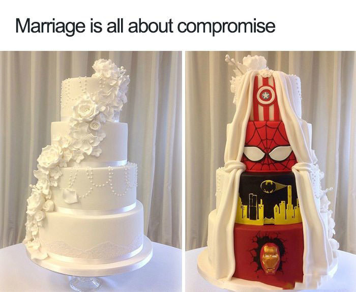 Learn to compromise.
