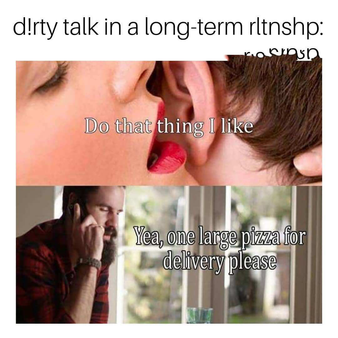When your preferences for dirty talk evolve over time: