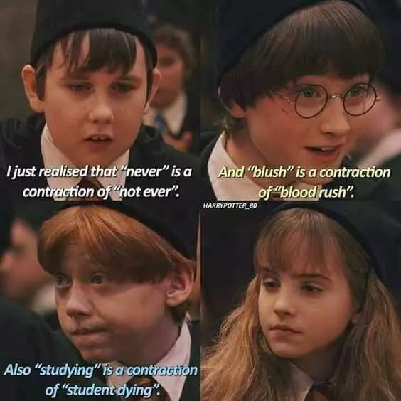 Hermione didn’t like that. Not up to par with Hermione's standards.