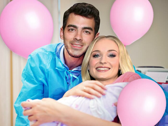 TMZ's 'composite' fail of Sophie Turner and Jonas' newborn.
