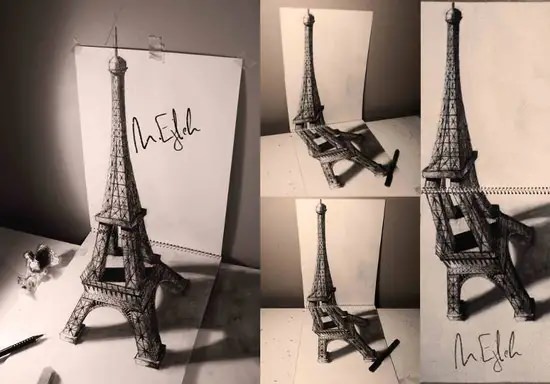 Eiffel tower in other angles