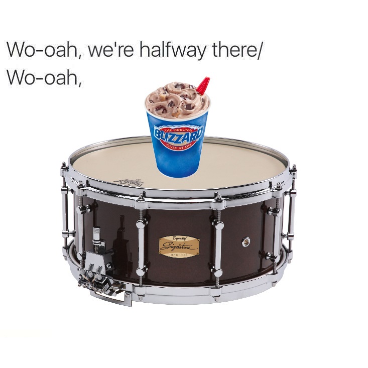 Blizzard on a snare!