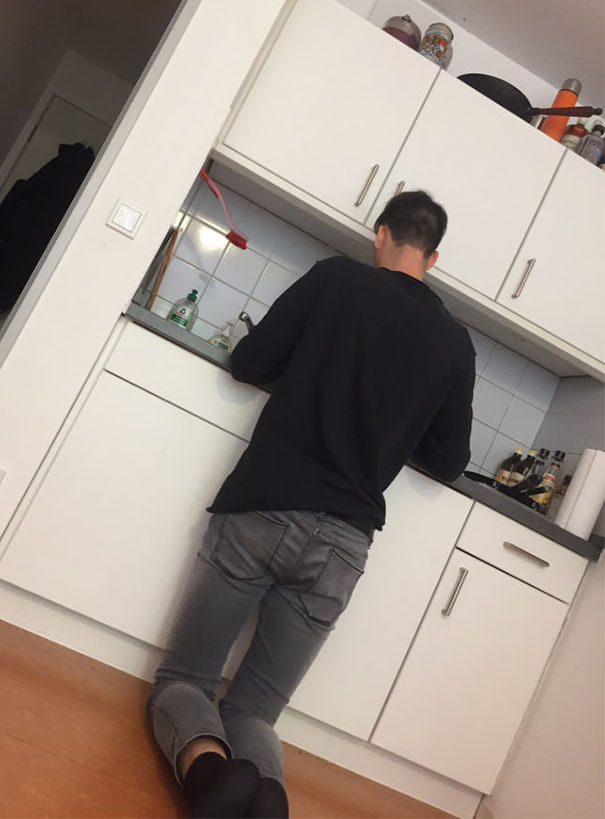 Tackling the "too tall for the kitchen" issue