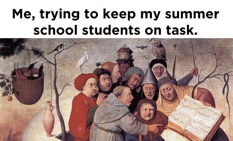 Teacher Summer Memes
